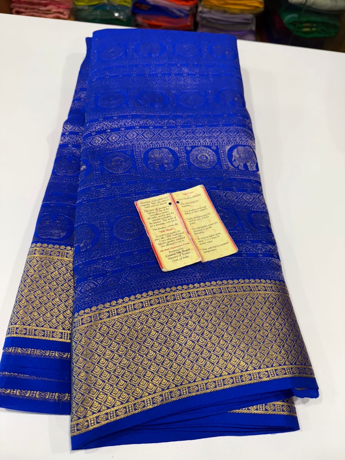 Brocade Mysore silks Saress