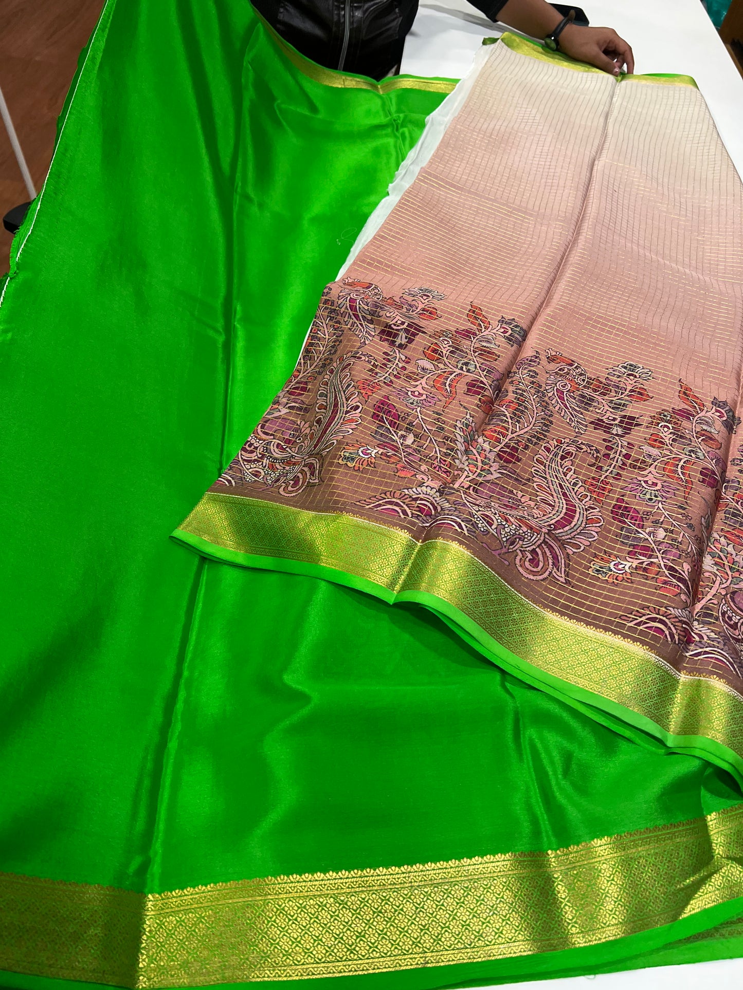 😍Digital print mysore silk sarees 😍