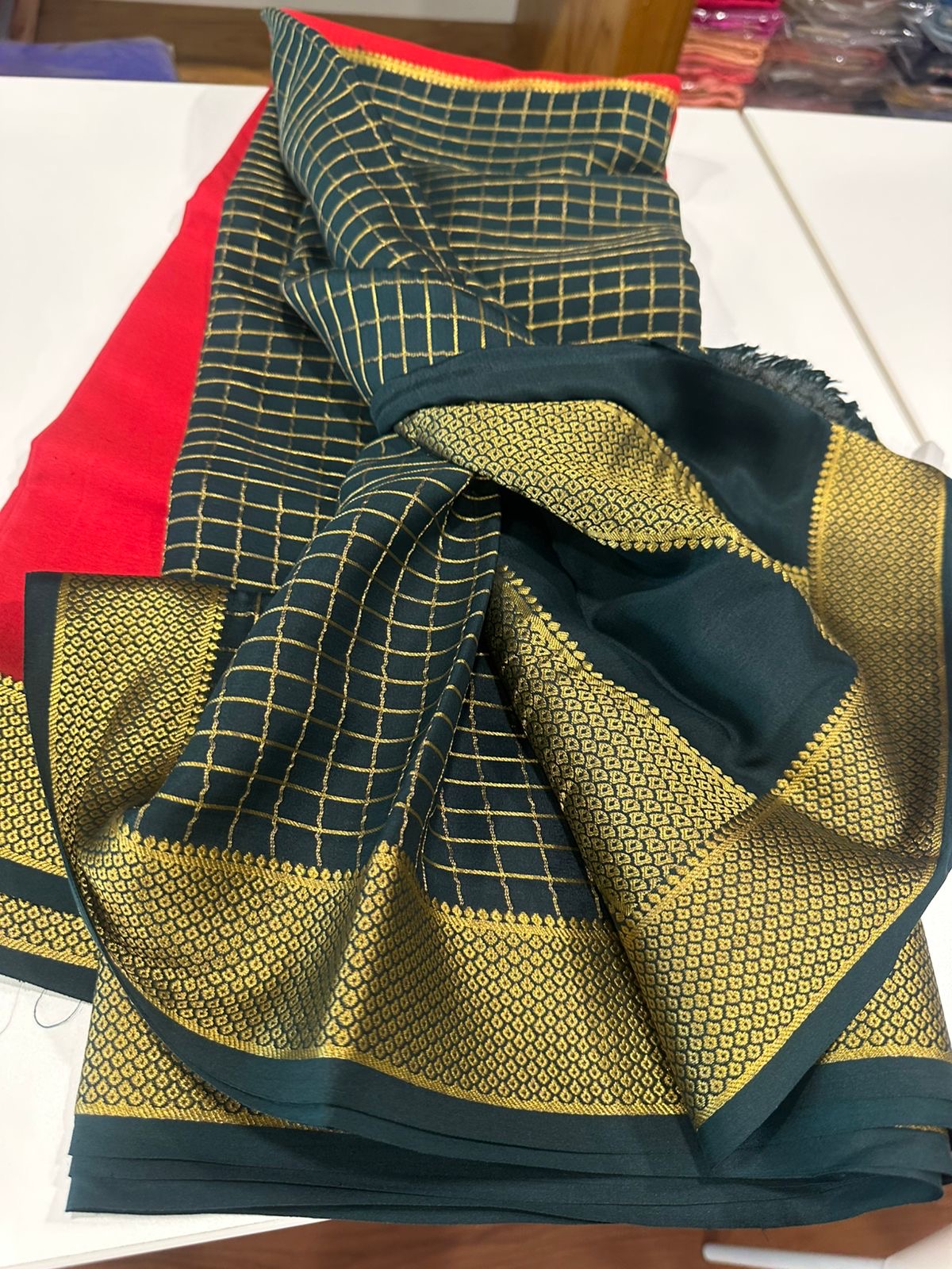 Exclusive pattern mysore silk sarees with elegant colors