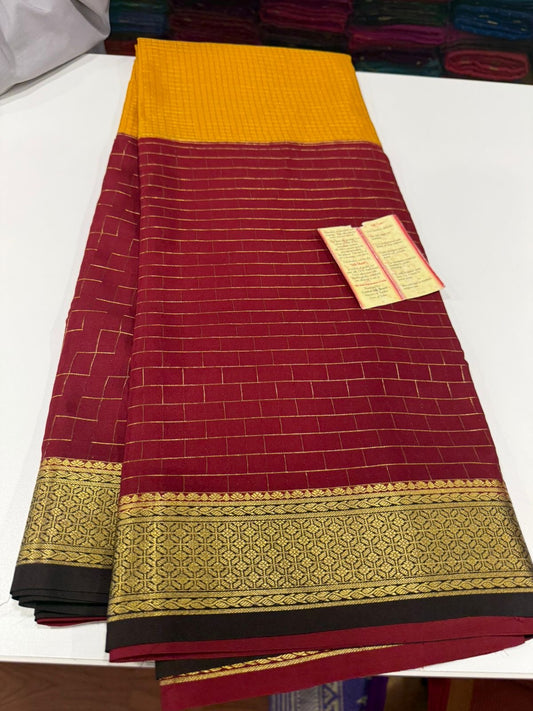 Exclusive pattern mysore silk sarees