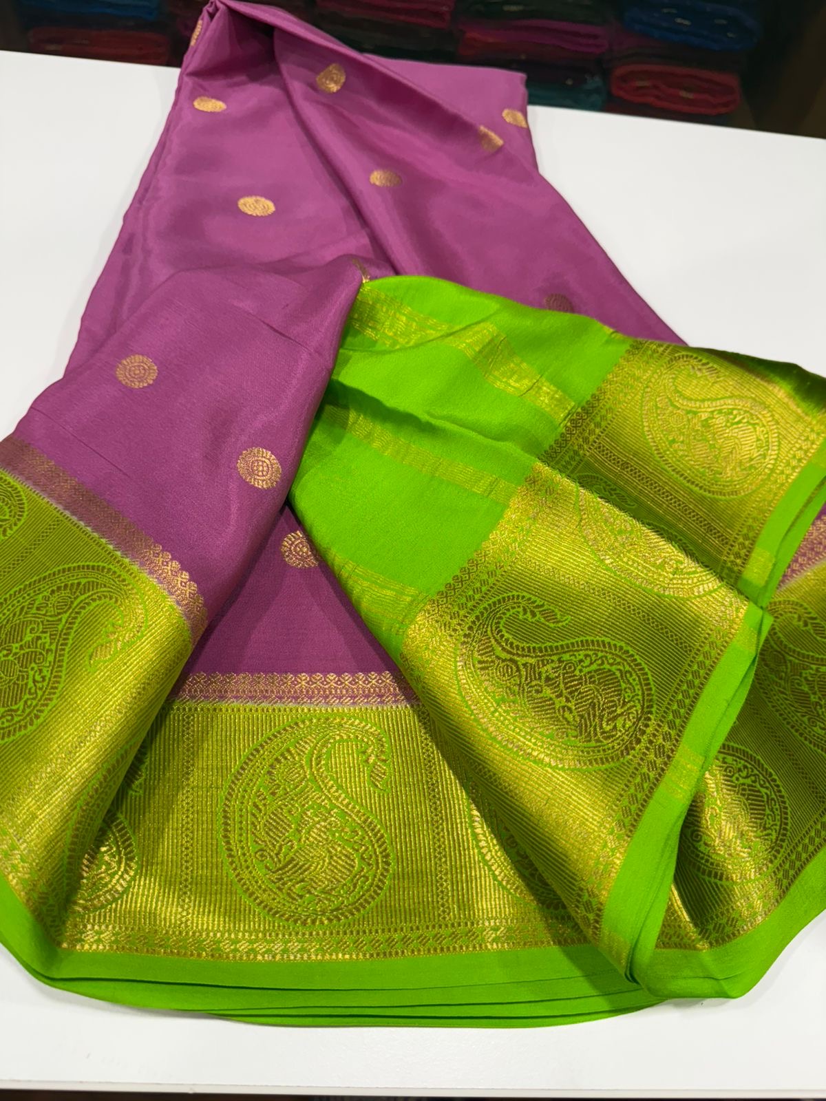 Exclusive pattern mysore silk sarees