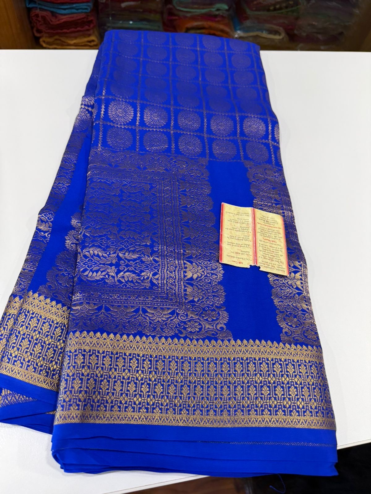 Brocade Mysore silk sarees