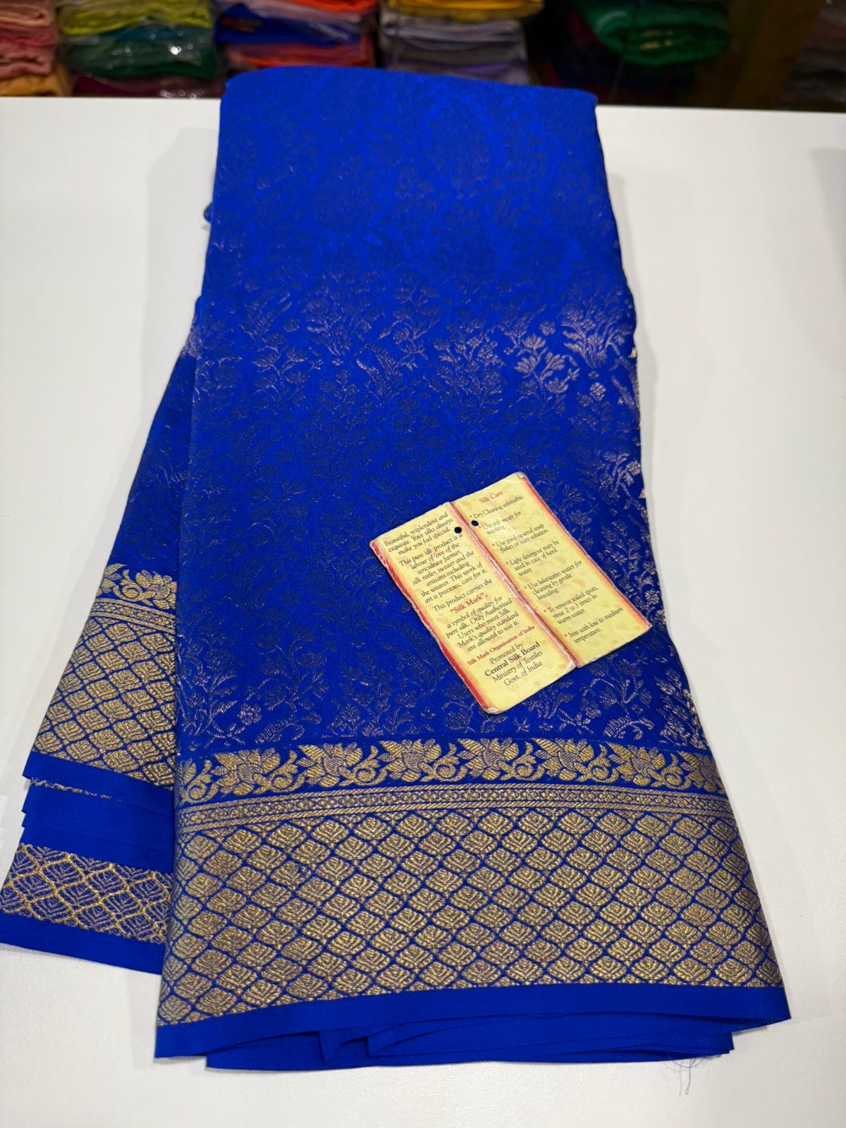 Brocade Mysore silks Saress