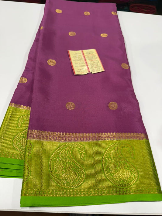 Exclusive pattern mysore silk sarees