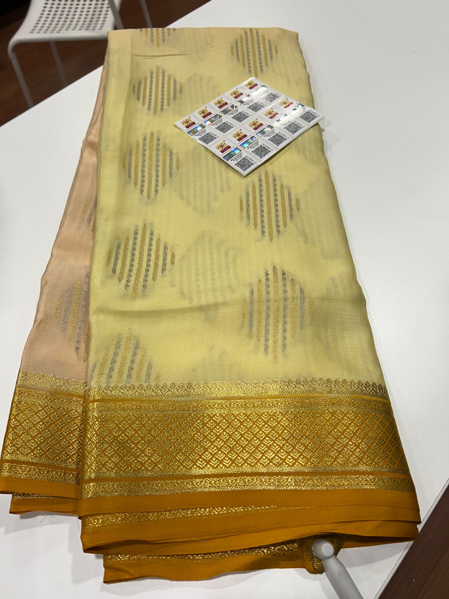 Exclusive pattern mysore silk sarees with elegant color combinations