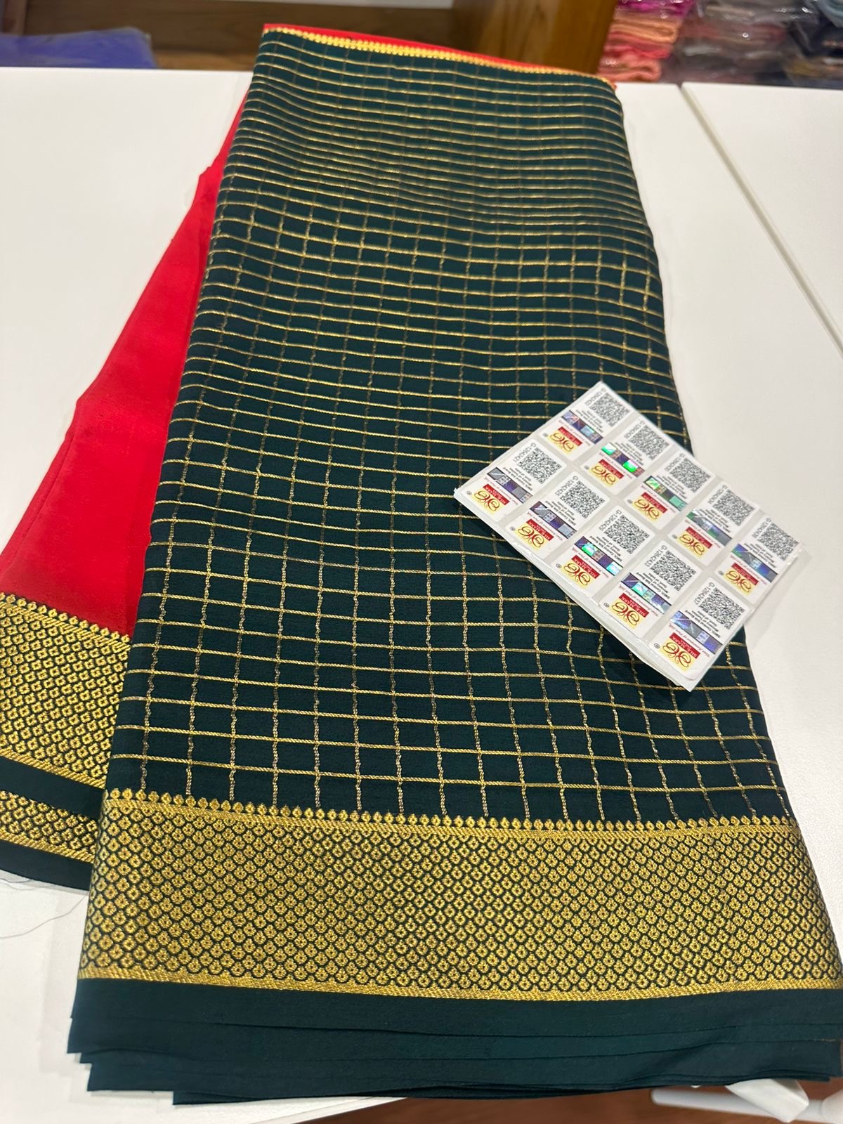 Exclusive pattern mysore silk sarees with elegant colors