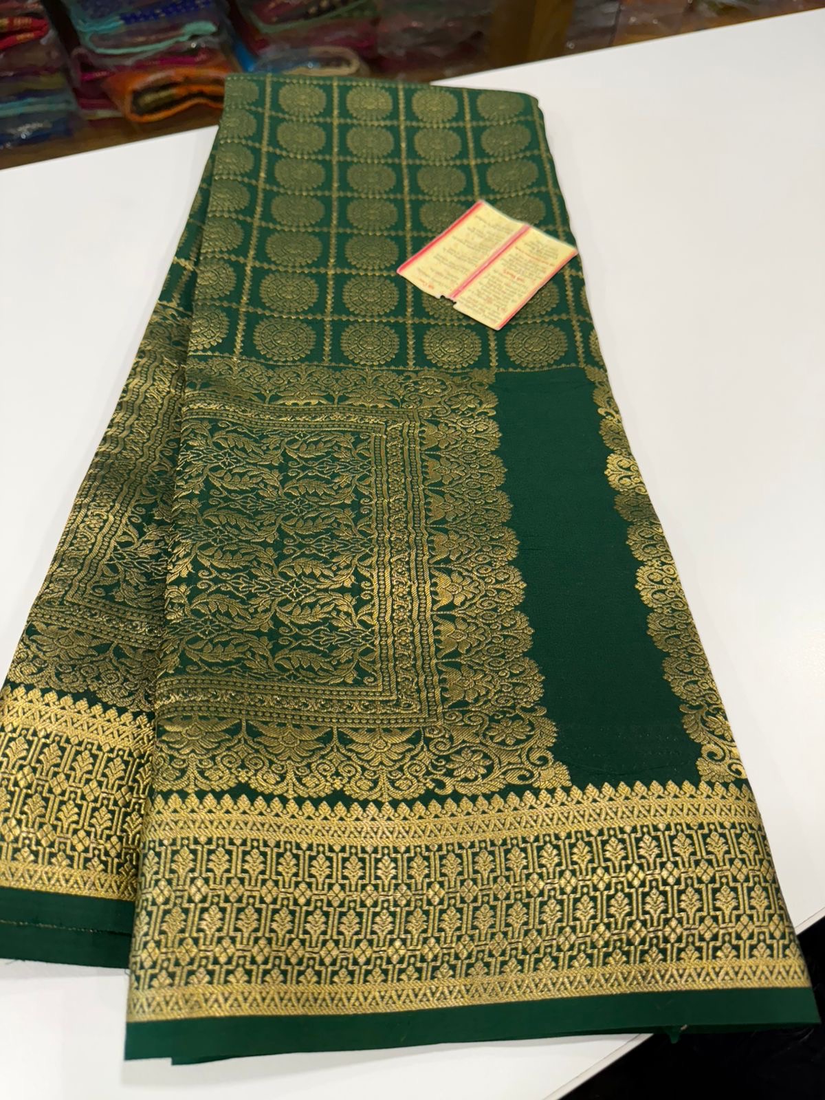 Brocade Mysore silk sarees