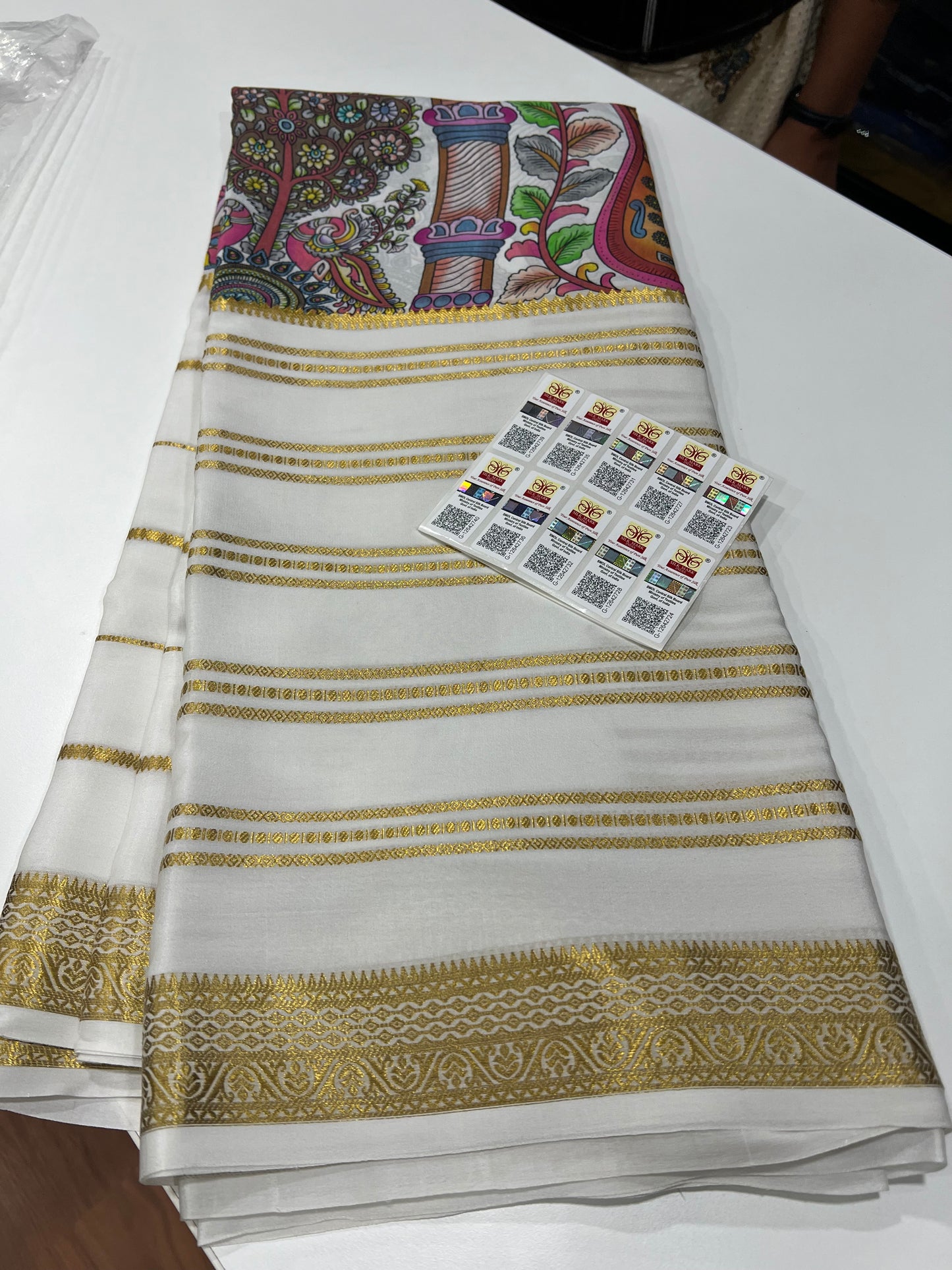 😍Digital print mysore silk sarees 😍