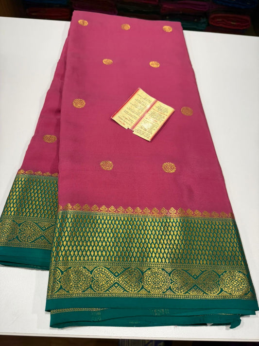 Exclusive pattern mysore silk sarees