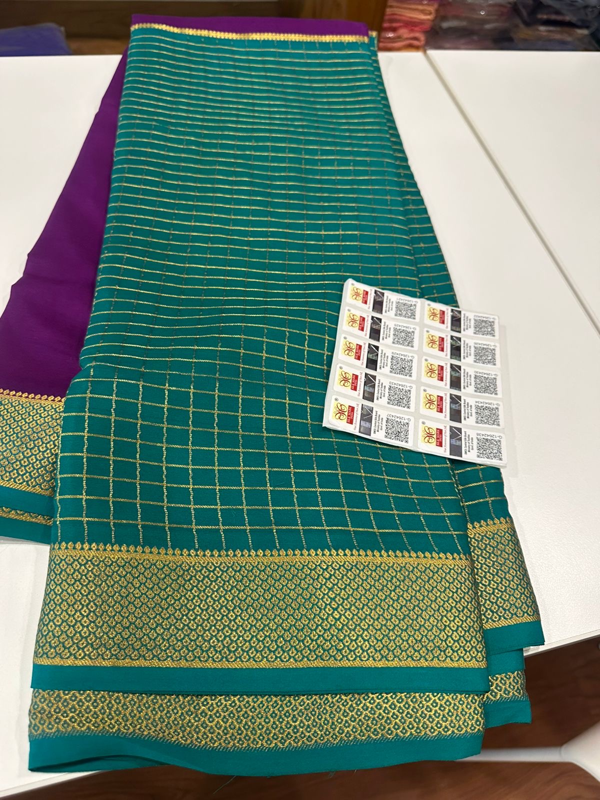 Exclusive pattern mysore silk sarees with elegant colors