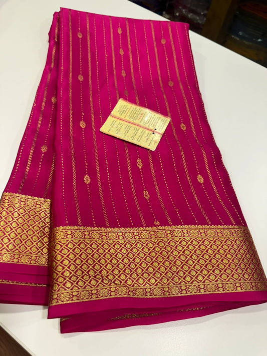 Mysore silk sarees with beautiful colours