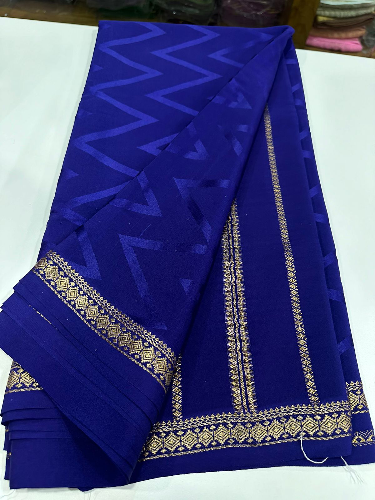 Pure Mysore silk sarees with pure real gold n real silver zari